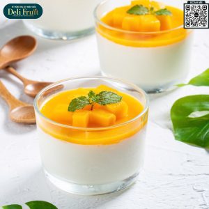 Pana cotta xoài 