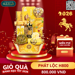 Giỏ quà Phát lộc H800